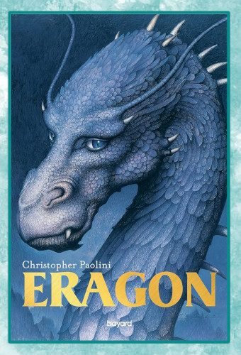 Portada de la novela Eragon, escrita por Christopher Paolini.