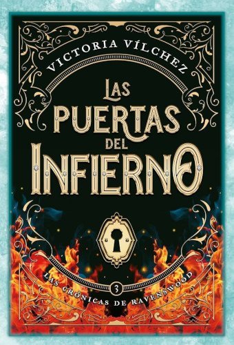 Portada de la novela Las puertas del infierno, escrita por Victoria Vílchez