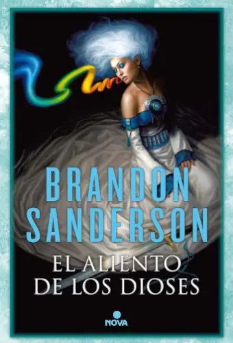 Portada de la novela El aliento de los dioses, escrita por Brandon Sanderson.